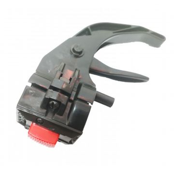 Maneta Acceleratie Motosapa cu Buton Incorporat - 26mm