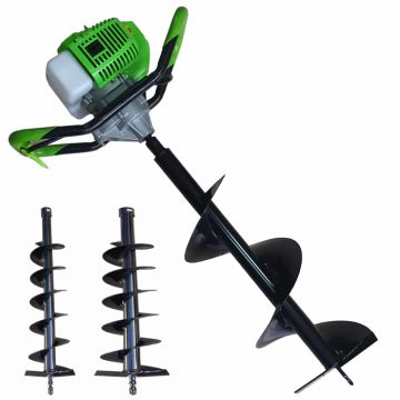 Motoburghiu, Foreza de Pamant Craf-Tec,  6CP, 2 Burghie Incluse ( 150mm, 250mm )