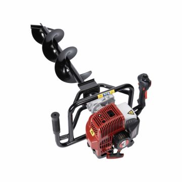 Motoburghiu (foreza) pentru pamant Trigo Tech Micul Fermier GF-1058, 1.5kW, 2timpi, 3000RPM, Fara burghiu inclus