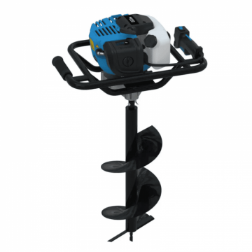 Motoburghiu cu 3 burghie GE 1450.1 Gude 95467, 2 Cp, O100-200 mm Motoburghiu cu 3 burghie GE 1450.1 Gude 95467, 2 Cp, O100-200 mm