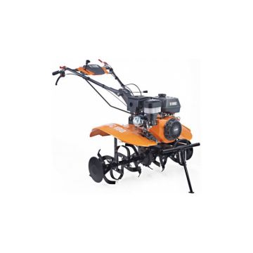 Motocultor O-MAC MC 180 cu roti+plug reg.+roti M