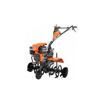 Motocultor O-MAC MC 8000 cu roti + plug + rarita