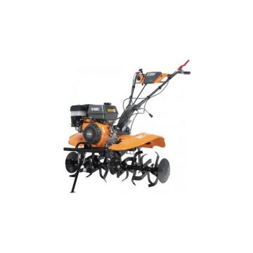 Motocultor  O-MAC MC160 cu roti,plug REG,roti M.