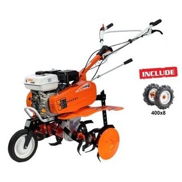 Motosapa Ruris Dac 6500 K, 7 CP, Benzina, 4 timpi + roti cauciuc