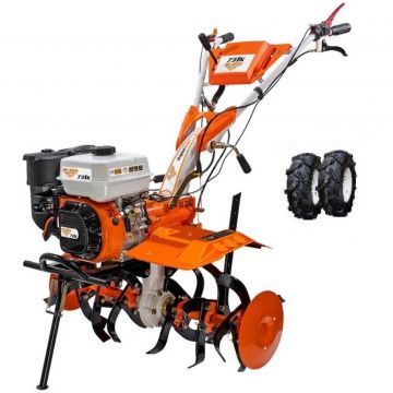 Motosapatoare RURIS 731k Start, 8.5 CP, Benzina, 4 timpi,  latime maxima de lucru 830 mm, adancime de lucru 340 mm, cu roti cauciuc 5.00-8