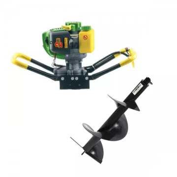Set Motoburghiu Pamant - PARTNERPRO PPE1500, Putere 2.0 CP + 1 x burghiu 200mm Set Motoburghiu Pamant - PARTNERPRO PPE1500, Putere 2.0 CP + 1 x burghiu 200mm