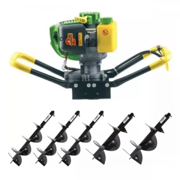 Set Motoburghiu Pamant - PARTNERPRO PPE1500, Putere 2.0 CP + 5 x burghie 100, 150, 200, 250, 300mm Set Motoburghiu Pamant - PARTNERPRO PPE1500, Putere 2.0 CP + 5 x burghie 100, 150, 200, 250, 300mm