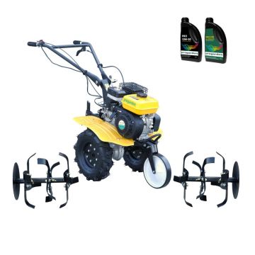 ProGARDEN Pachet Campo 703 Motocultor 7CP + 2L Ulei