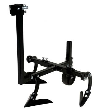 ProGARDEN PRO-PRS20-45 prasitoare cu roata limitatoare adancime pentru motocultor, 20cm distanta intre randuri, tija 45cm