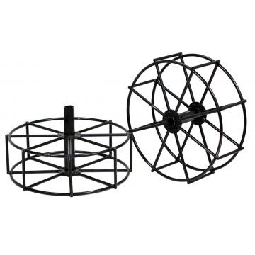 ProGARDEN Set roti metalice 500x170, manicot cu flanse hex 23mm pentru motocultor Campo