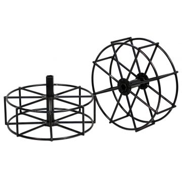 ProGARDEN Set roti metalice 500x170, manicot cu flanse, hex 32mm pentru motocultor Campo